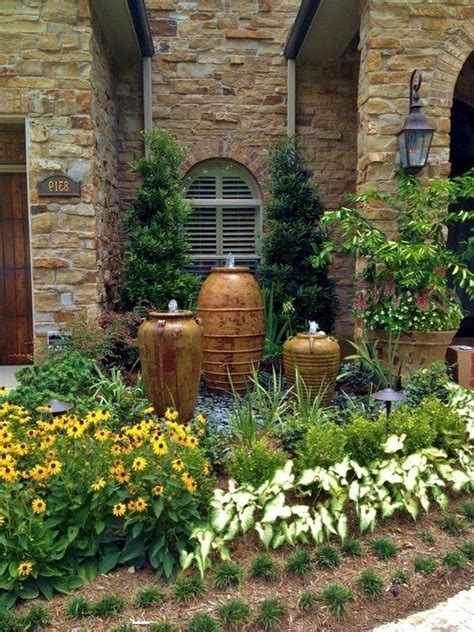 45 Cute Front Yard Courtyard Landscaping Ideas ABCHOMY Front Yard