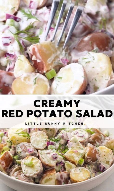 Creamy Dill Red Potato Salad Recipe