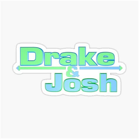 "Drake and Josh" Sticker for Sale by lorih96 | Redbubble