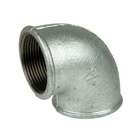 Galvanised Malleable Iron Female Elbow 90 Degree 14in Bsp Mj