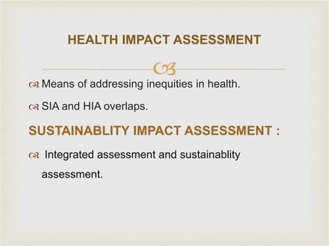 Impact assessment , monitoring and evaluation | PPTX