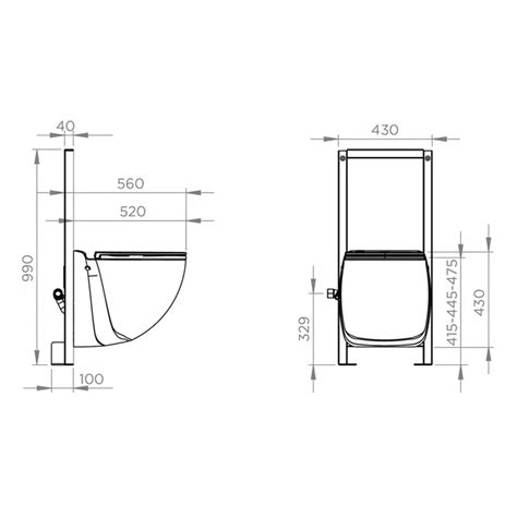 Bim Object Toilets Sanicompact Comfort Sfa Saniflo Sanitrit