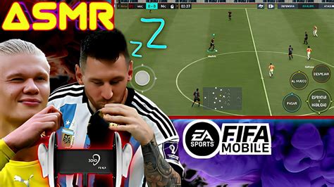 Asmr Jugando Fifa Mobile Partido Muy Dif Cil Sonidos Relajantes