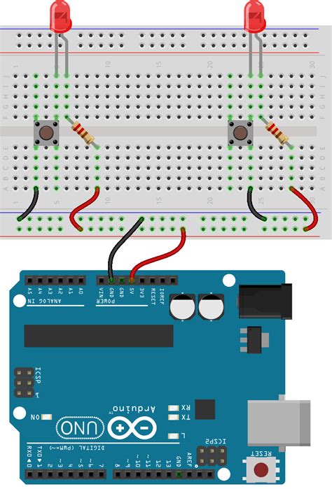 Pushbutton Switch Schematic Arduino Pushbutton