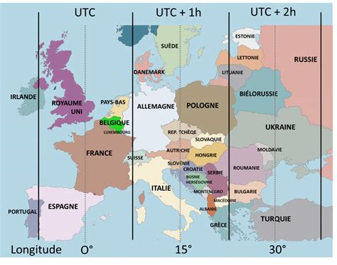 Le Fuseau Horaire De La Belgique Et Le Syst Me Du Changement Dheure