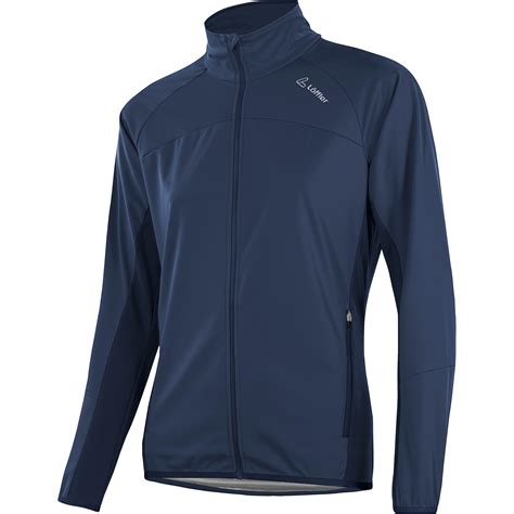 Löffler Alpha Windstopper Light Jas Dames donkerblauw 495 BIKE24