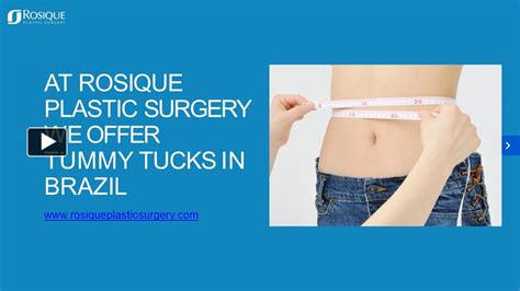 Ppt By Rosique Plastic Surgery You Can Get A Tummy Tucks In Brazil