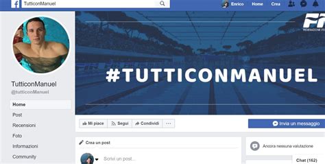 Tutticonmanuel La Federnuoto Apre Una Pagina Facebook Per Manuel Bortuzzo