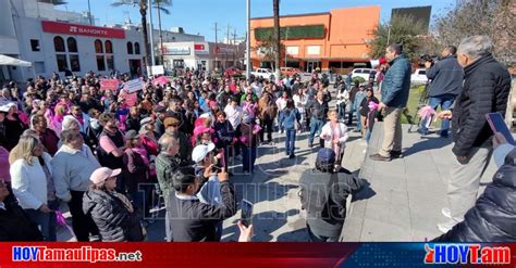 Hoy Tamaulipas Se Realizo En Reynosa Una Marcha Por La Democracia