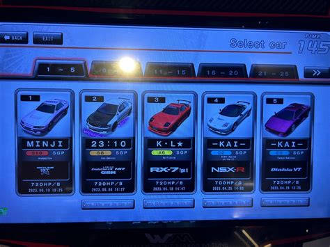 Wangan 8 And 6 Grade Video Gaming Gaming Accessories In Game Products On Carousell