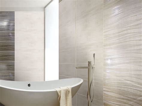 Indoor white-paste wall tiles ONDE by CERAMICHE BRENNERO