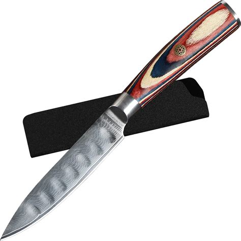 Amazon XYJ Damascus Japanese Chef Knife With Sheath VG 10 Damascus