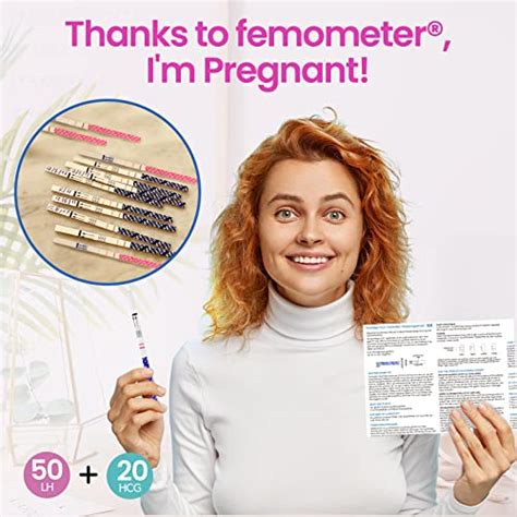 Femometer® 50 Ovulation And 20 Pregnancy Test Strips Kit Fsa Eligible