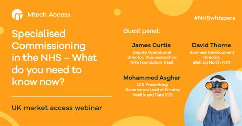 Specialised Commissioning In The Nhs Live Webinar