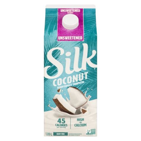 Silk - Coconut Milk Beverage - Unsweetened 1.89l | Whistler Grocery ...