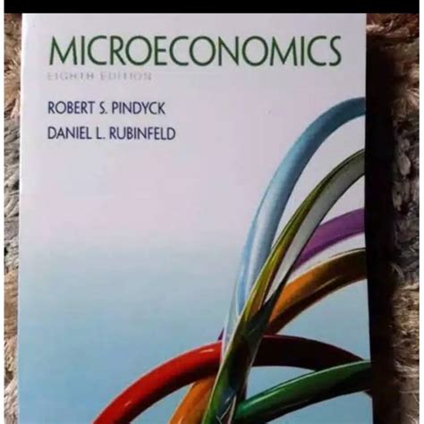 Jual Microeconomics 8e 8th 8 Eighth Edition Robert Pindyck Shopee