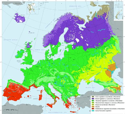 Climas E Vegeta Es Da Europa Sololearn