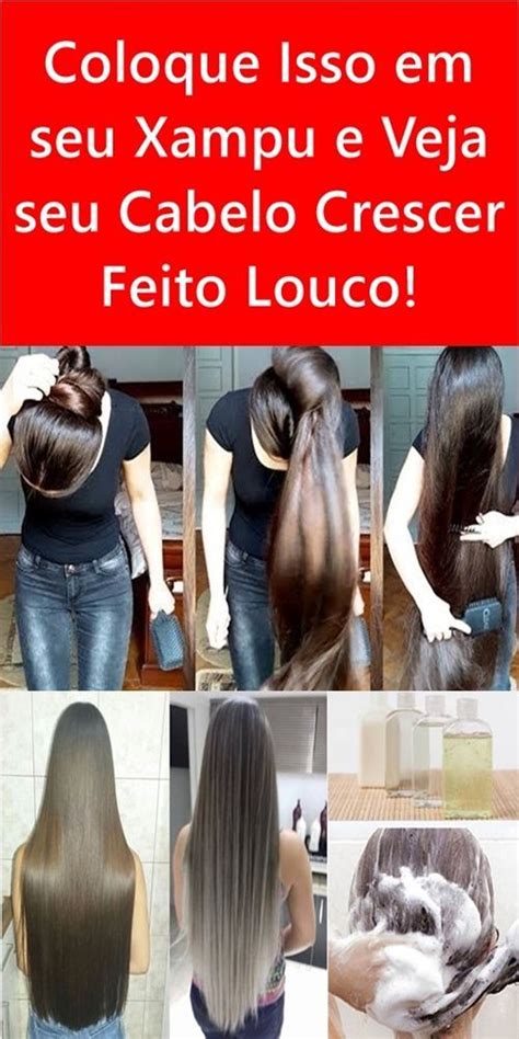 Coloque Isso Em Seu Xampu E Veja Seu Cabelo Crescer Feito Louco