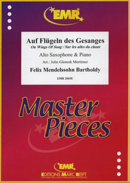 Auf Flugeln Des Gesanges By Felix Bartholdy Mendelssohn Alto