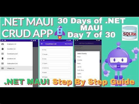 STEP 10 How To Create CRUD Employees APP In NET MAUI MVVM