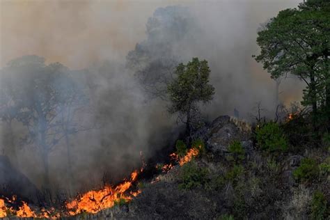 El Incendio Del Tepozteco Es Uno Entre Los 73 Activos En México