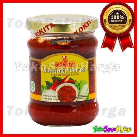 Jual Kokita Sambal Terasi Gr Belacan Chilli Relish Cabai Sambel