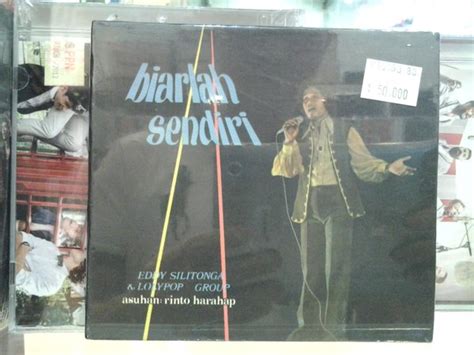 Jual Cd Eddy Silitonga Biarlah Sendiri Rp Di Lapak Music Club