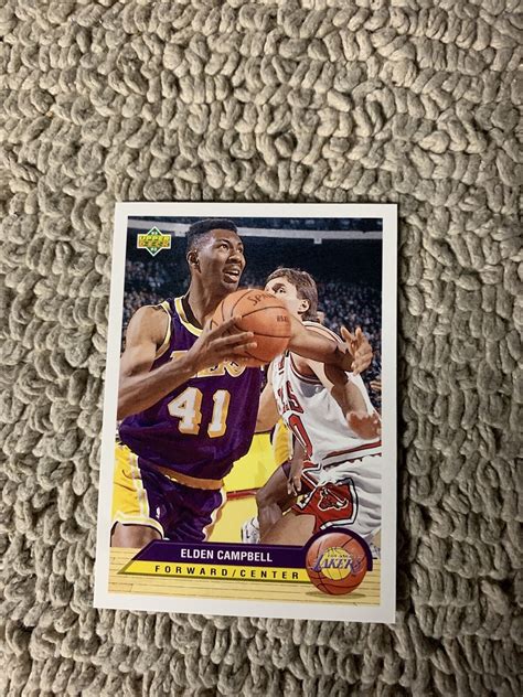 La Elden Campbell Upper Deck Mcdonalds Basketball Card Cb