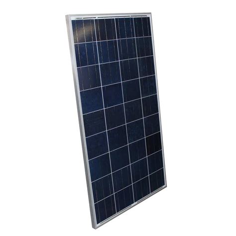 120 WATT SOLAR PANEL ALUMINUM FRAME GROUND / ROOF MOUNT