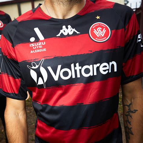 Western Sydney Wanderers Kappa Home Kit Football Shirt