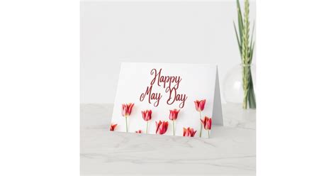 Happy May Day Card Zazzle