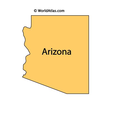 Arizona Maps And Facts World Atlas