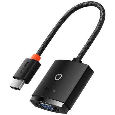 Baseus Lite Series Hdmi Vga Adapter Fekete Baseus Hu Web Ruh Z