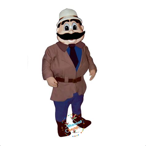 Explorer Mascot Costume Professional Design