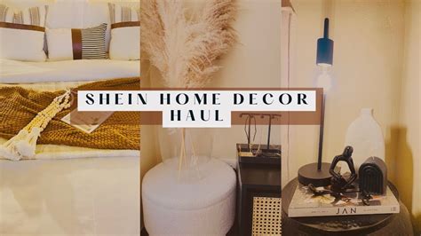 Shein Home Decor Haul Bedroom Refresh Home Decor South African Youtuber