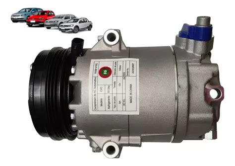 Compressor De Ar Condicionado Gol Saveiro Fox Voyage Cs20053 Frete grátis