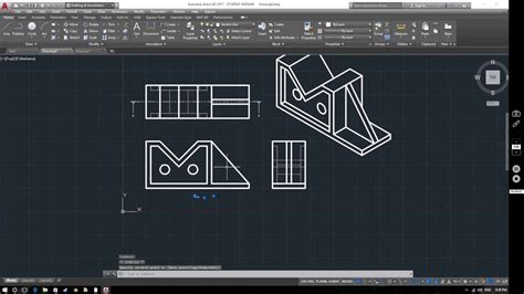 How To Draw D Drawing In Autocad Design Talk