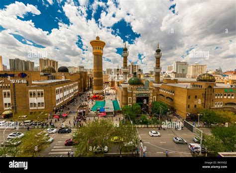 Urumqi Xinjiang Uyghur Autonomous Region High Resolution Stock