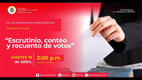 Escrutinio Conteo Y Recuento De Votos Youtube