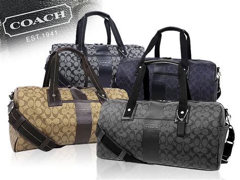 Coach Men's Duffle Bag Luggage | semashow.com