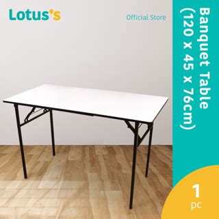 Lotus S Foldable Banquet Table X X Cm Shopee Malaysia