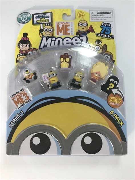 Despicable Me Series 1 Mineez New Minions Mineez 6 Figure Retail