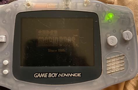 I Have A Gameboy Game That Wont Load Past The Title Screen On Gba It