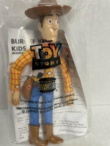 Burger King Toy Story Woody 1995 3925669889