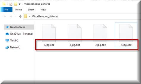 Obz Ransomware Virus Obz File Removal And Decryption