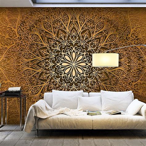 Vlies Fototapete 350x245 Cm Gold Top Tapete Wandbilder XXL Wandbild