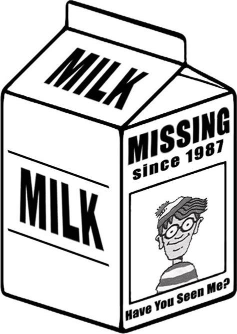 Printable Coloring pages > milk carton > #60607 milk carton coloring ...