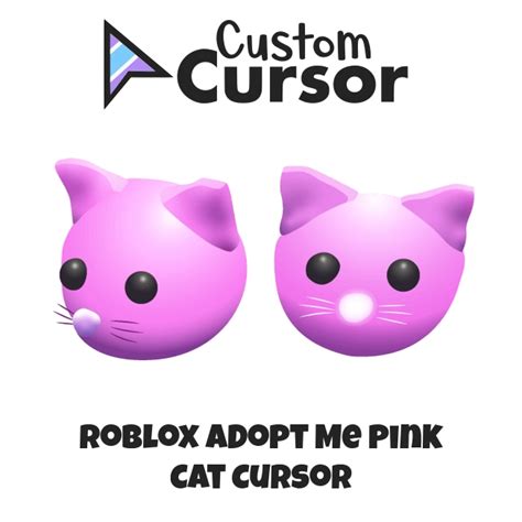 Roblox Adopt Me Pink Cat Cursor Custom Cursor