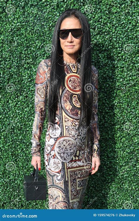 American Fashion Designer Vera Wang At The Red Carpet Before 2019 Us