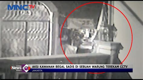 Aksi Kawanan Begal Sadis Di Matraman Jakarta Timur Terekam Cctv